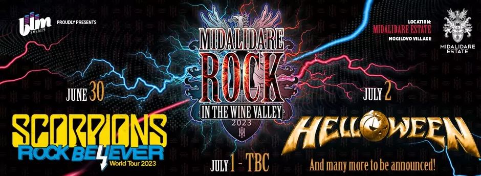 Midalidare Rock In The Wine Valley 2023